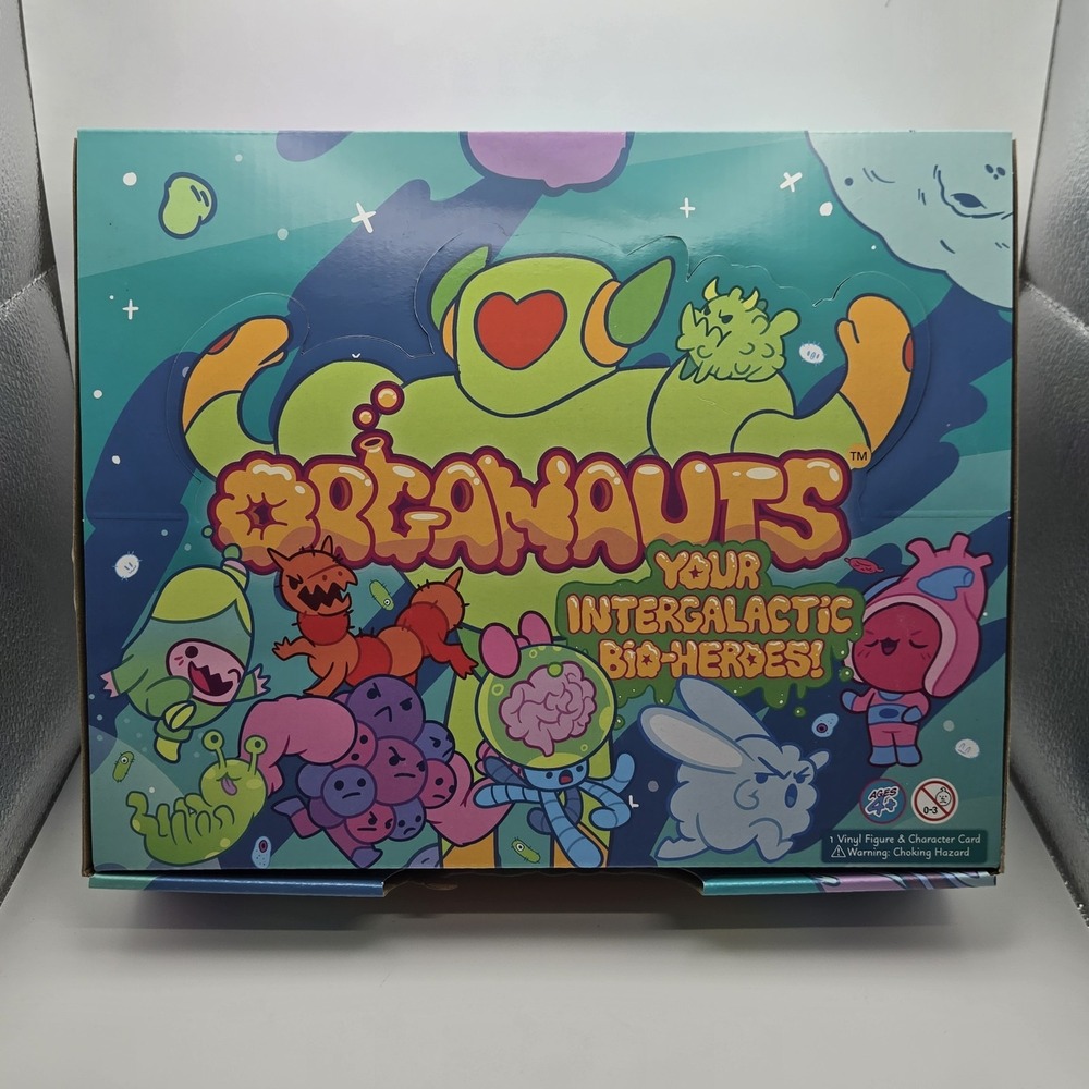 Organauts Organs In Spaaace Series 1 Blind Box Master Case 20 Figures NEW